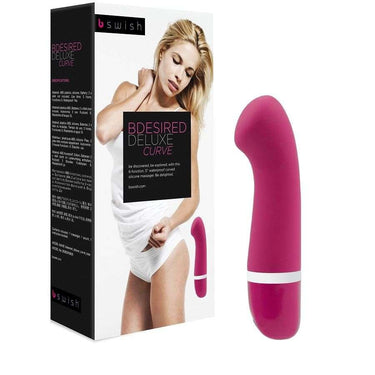 Massaggiatore in Silicone Curvo Impermeabile 6 Funzioni 12,7 cm